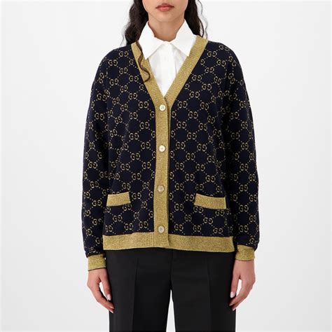 gucci oversized cardigan print|Gucci cardigan used.